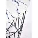 Стол журнальный HALMAR HARISSA B черный/белый мрамор